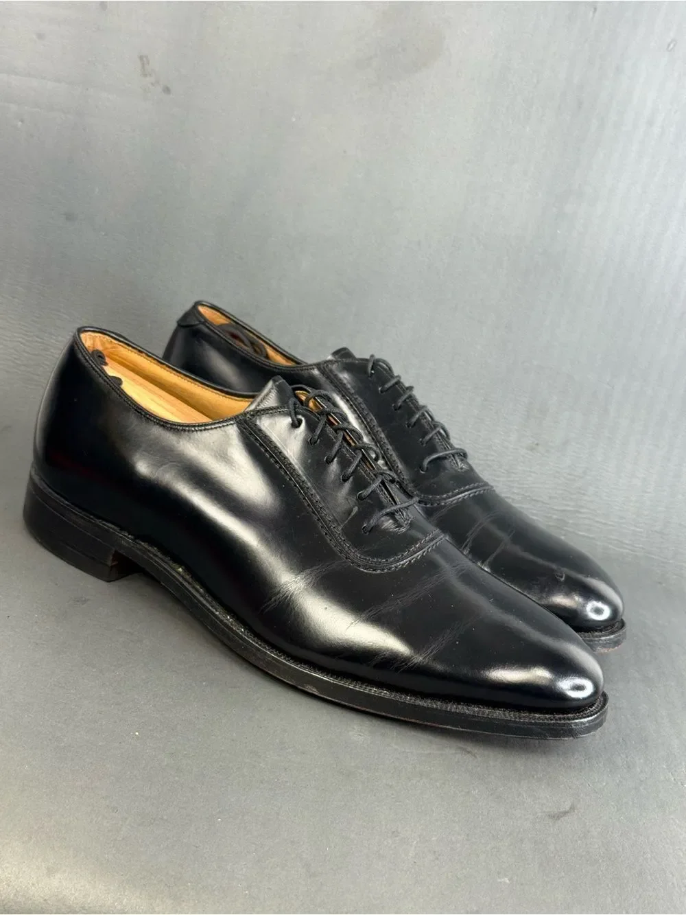 Johnston & Murphy black leather Heritage Oxford shoes men’s size 9.5